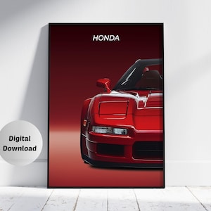 Honda Nsx Poster - Etsy