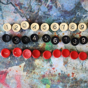 1 Vintage Adding Machine Key