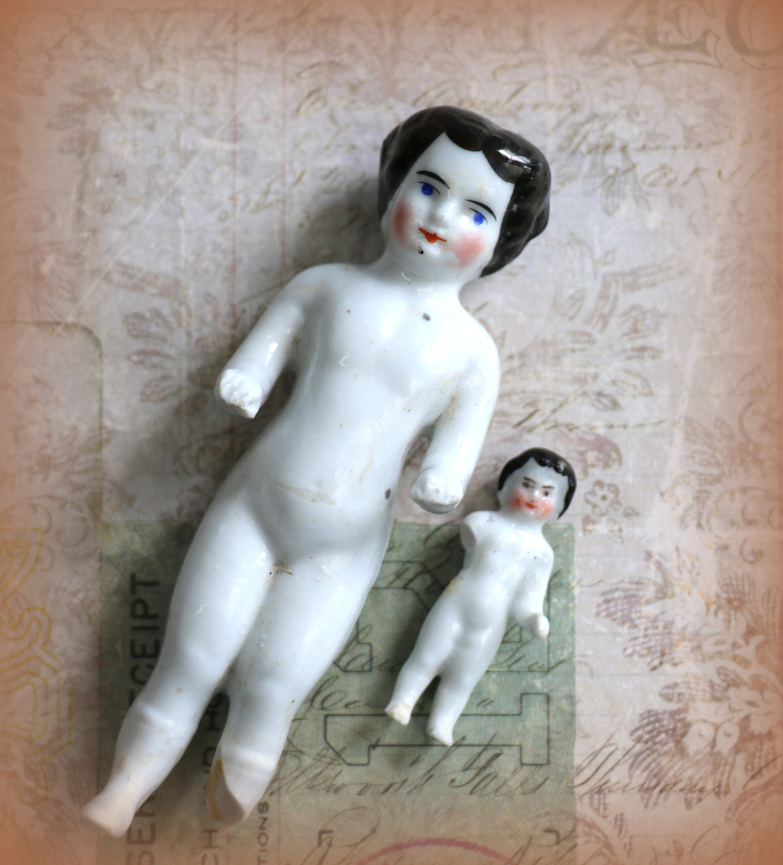 Buy Vintage 1930s Bisque Doll Jointed Doll Frozen Charlotte Online in India  