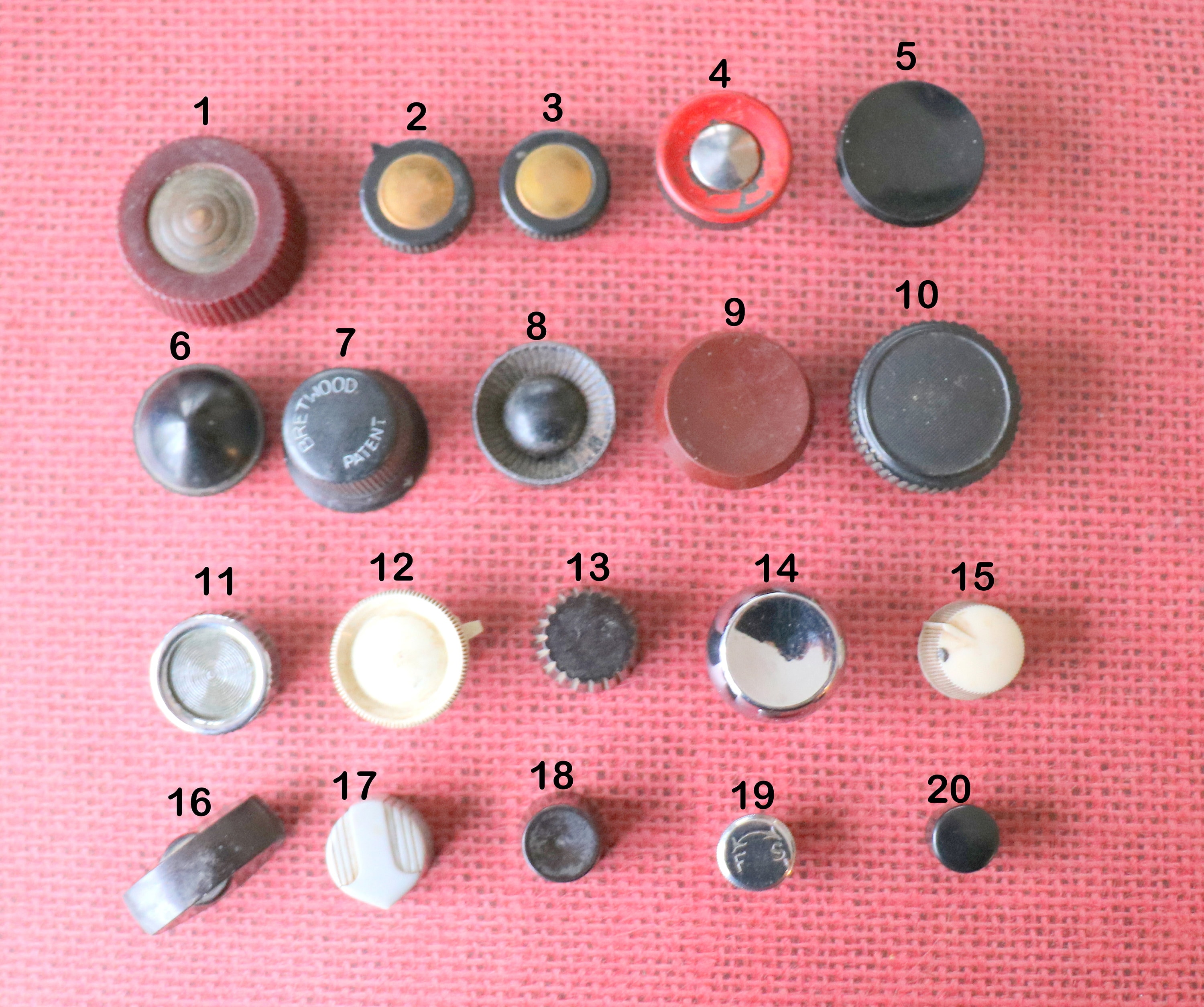 Bakelite Radio Knobs for sale Only 3 left at 75