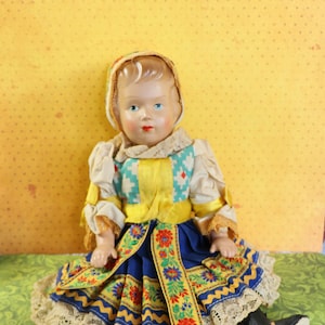 Vintage Doll 1940&#39;s Celluloid Doll