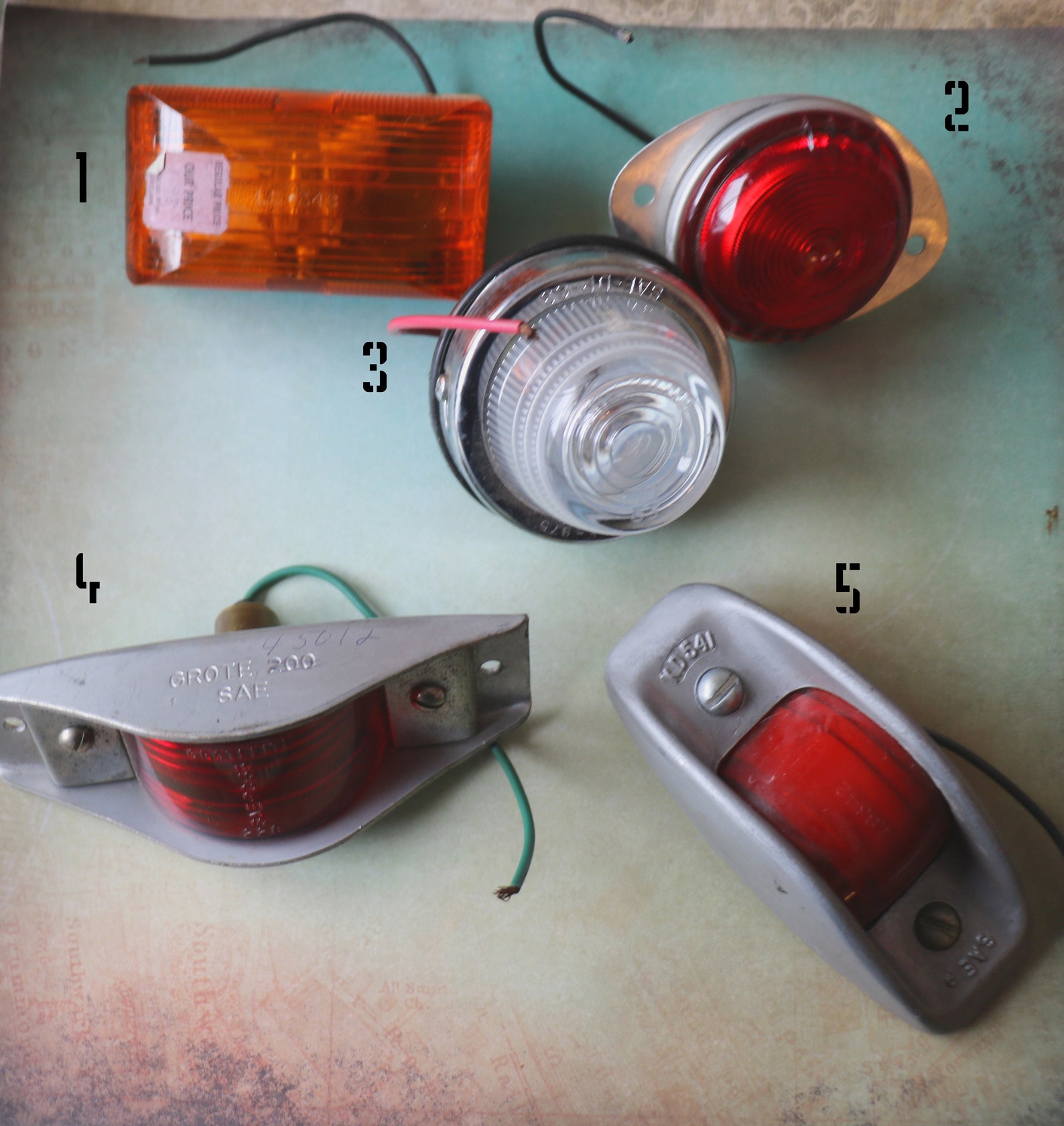 1 Vintage Automobile Light | Etsy