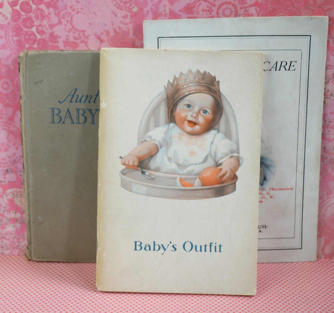 1 Antique/vintage Baby Care Book Etsy