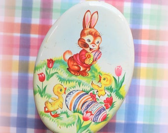 Vintage Easter Tin