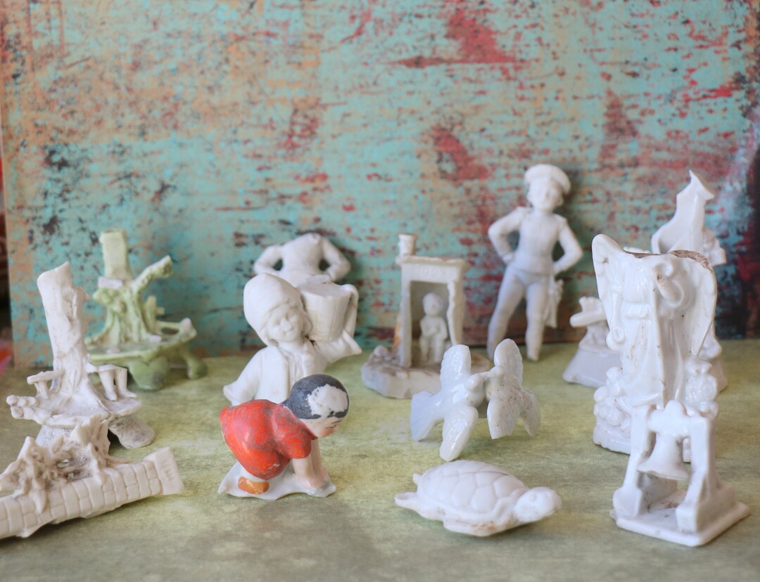 1 Antique Excavated Broken Bisque Figure Etsy