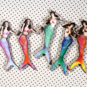 1 Fustella di sirena in legno
