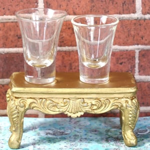 1 Vintage Clear Glass Communion Cup
