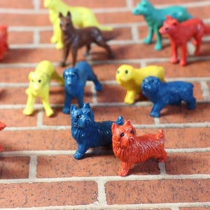1 Vintage Pure Breed Dog Plastic Figure - Set #2