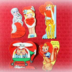 1 Vintage 1950&#39;s Valentine Card
