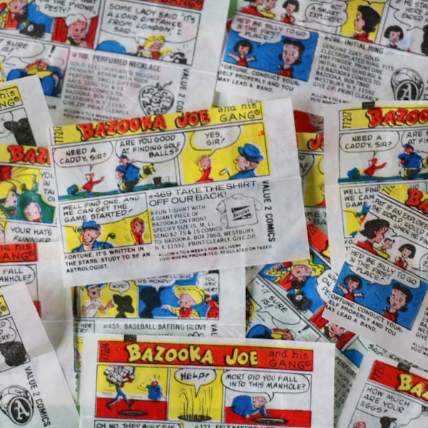 5 Bazooka Bubble Gum Comics