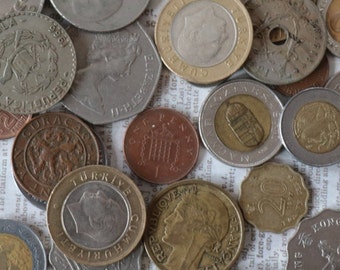 3 Vintage World Coins