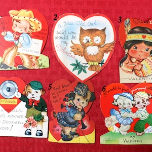 1 Vintage 1940&#39;s Used Valentine