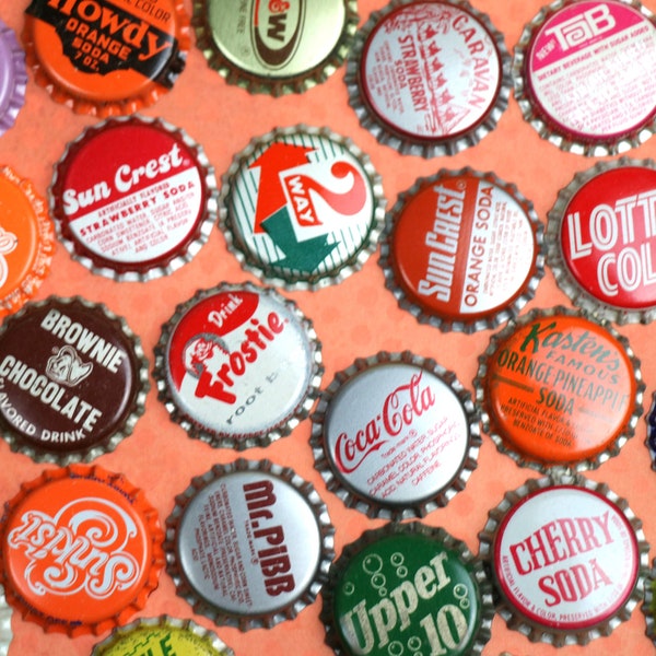 Cork Lined Bottle Cap Vintage Etsy