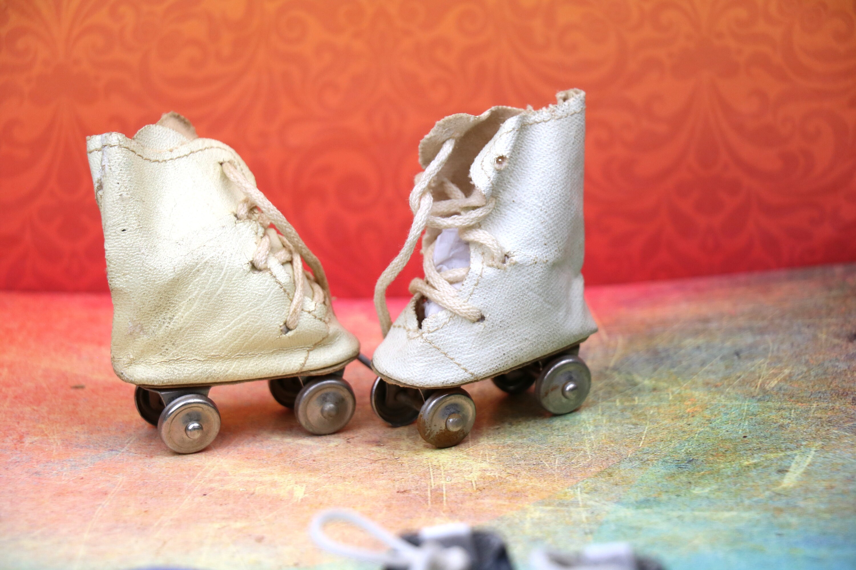 1 Pair Vintage Doll Shoes - Etsy