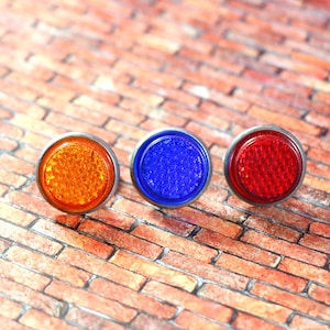 2 Vintage Small Reflectors
