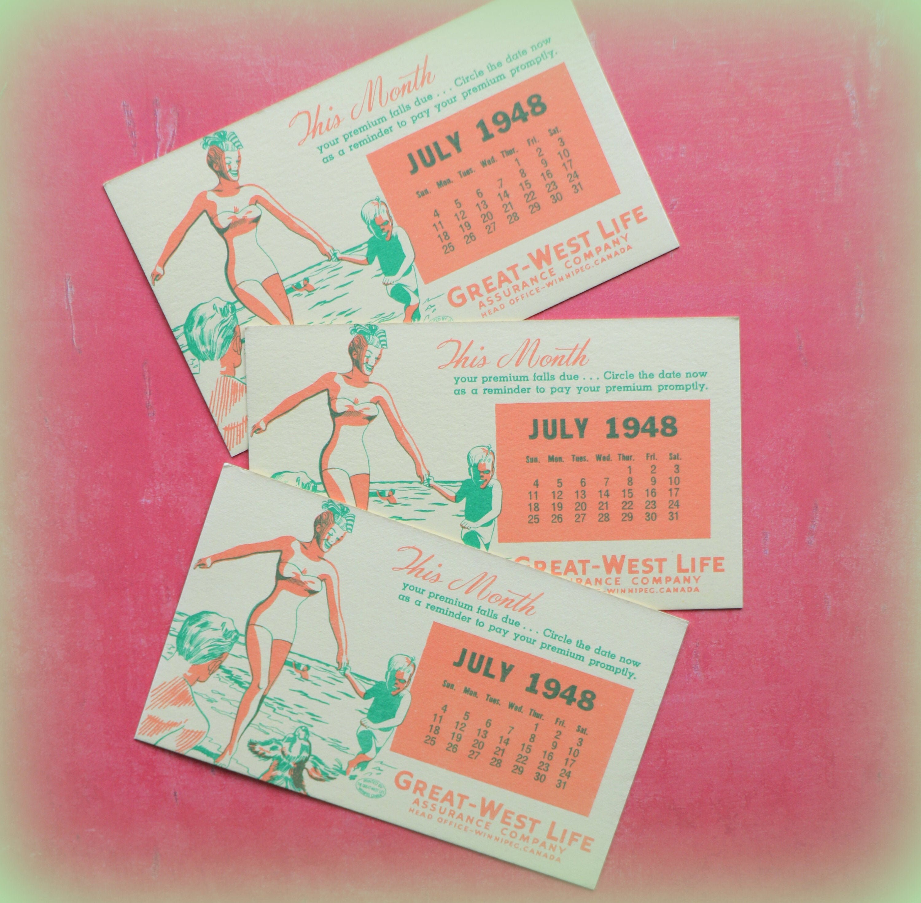 1940's Desk Calendar - Etsy