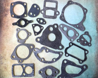 1 Vintage Industrial Machine Gasket - Set 2