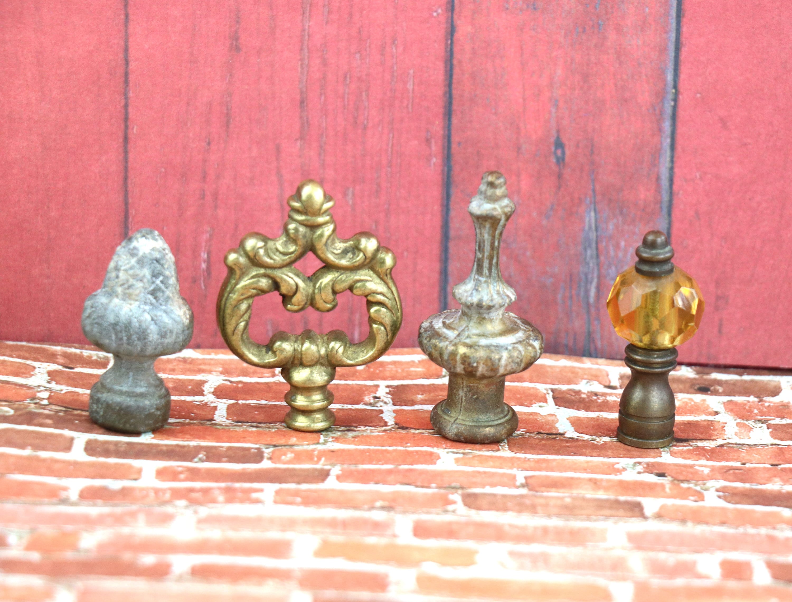 Lamp finials cheap for sale