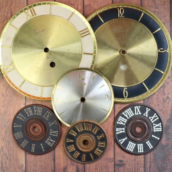 Vintage Clock Face Etsy