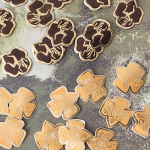 4 pegatinas vintage de Girl Scouts