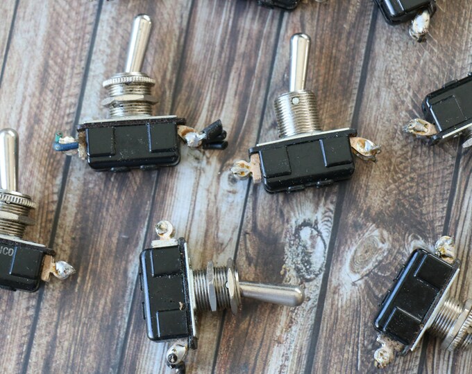 1 Vintage On/off Toggle Switch - Etsy