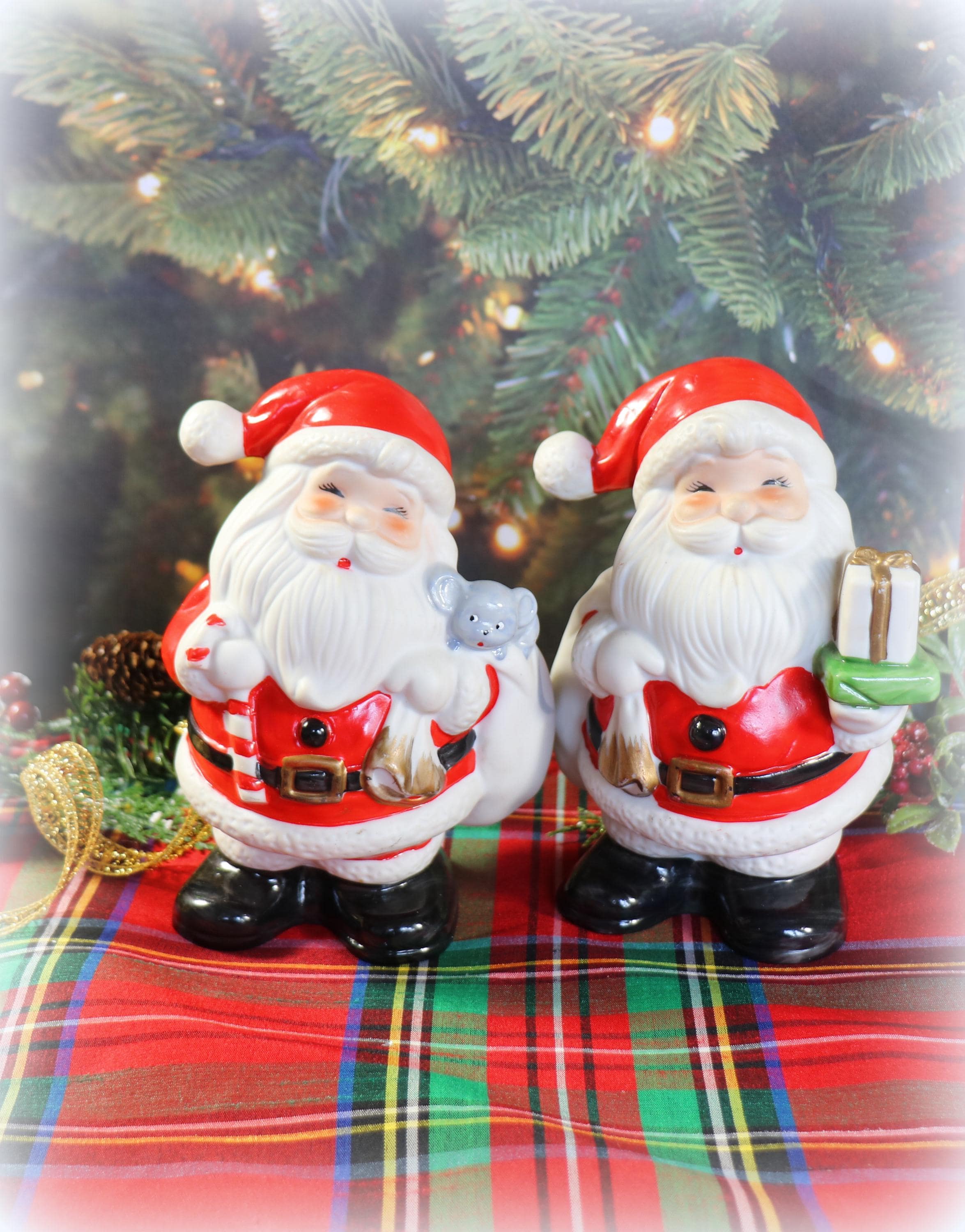 Vintage Santa Bank - Etsy
