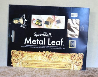 Pack of Speedball Metal Leaf