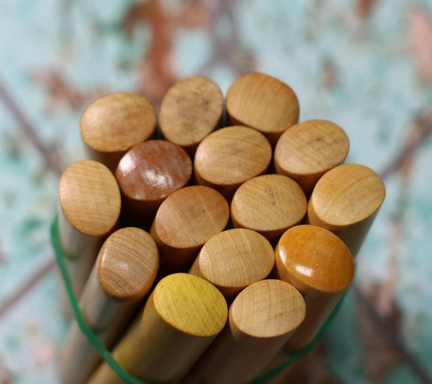 1 Vintage Japanese Carved Wood Name Stamp Etsy