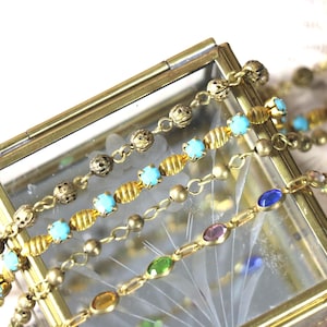 1 Foot Vintage Brass Chain