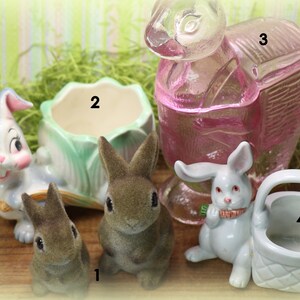 1 Vintage Bunny Rabbit Figurine