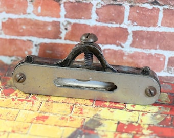 Vintage Miniature Cast Iron Level