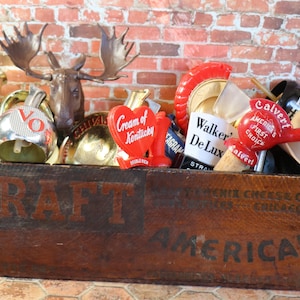 1 Vintage Branded Liquor Bottle Spout