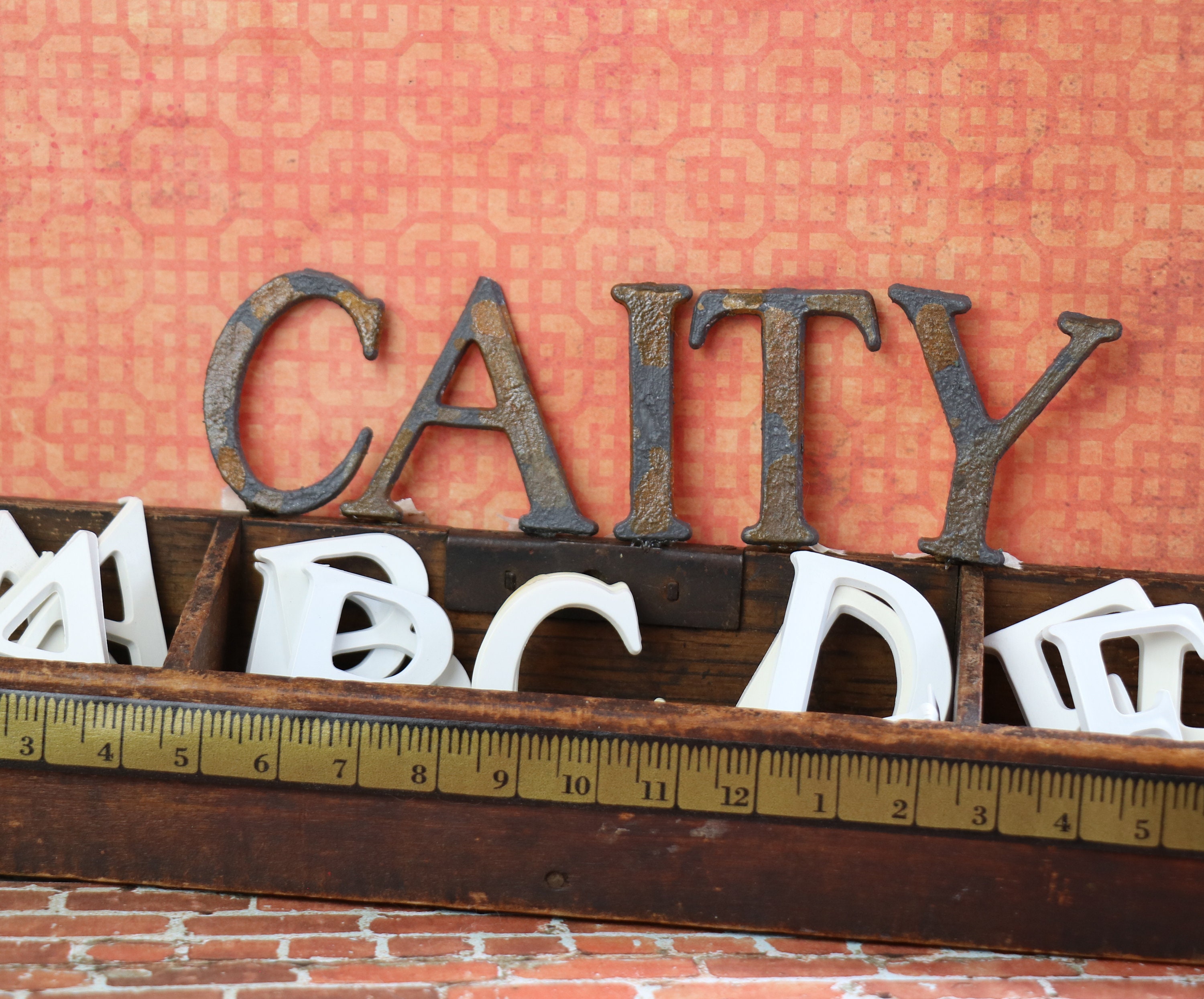 Vintage Plastic Sign Letters - Etsy