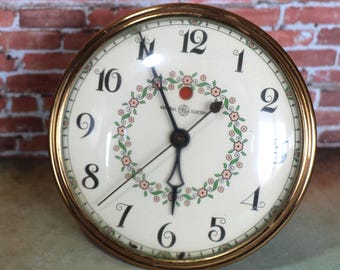 Vintage 1930's 5-Inch General Electric Clock Face
