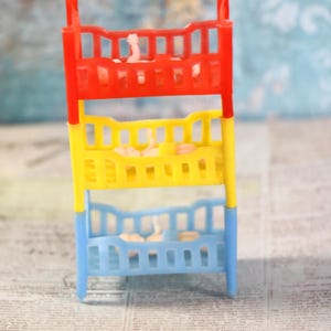 Package of 3 Vintage Babies in Cribs