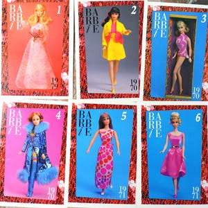 1 Vintage Collectible Fashion Card  from 1970&#39;s