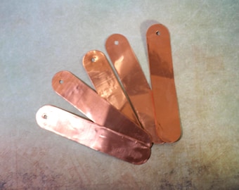 4 Copper Tags