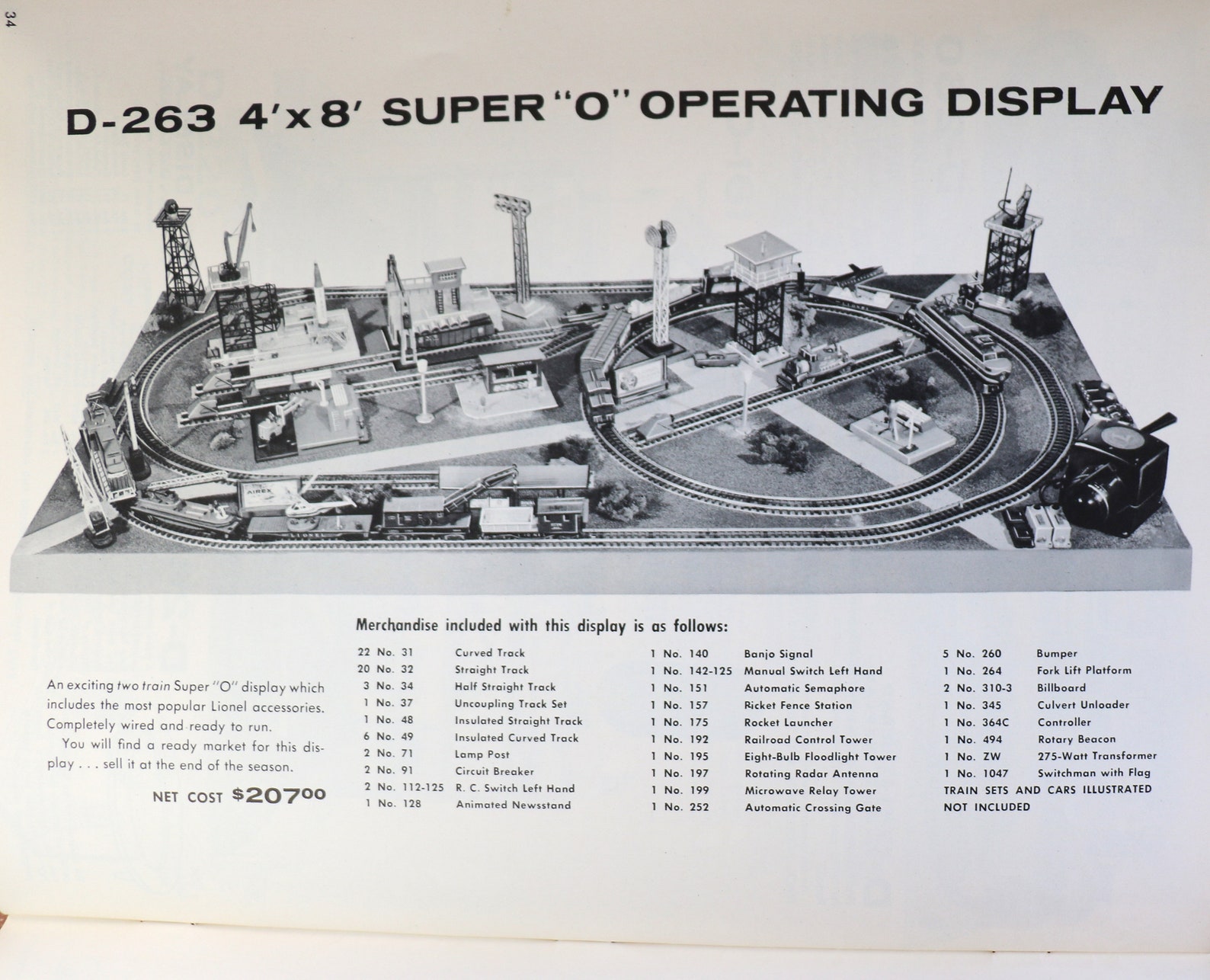 Vintage 1959 Lionel Train Catalog Etsy