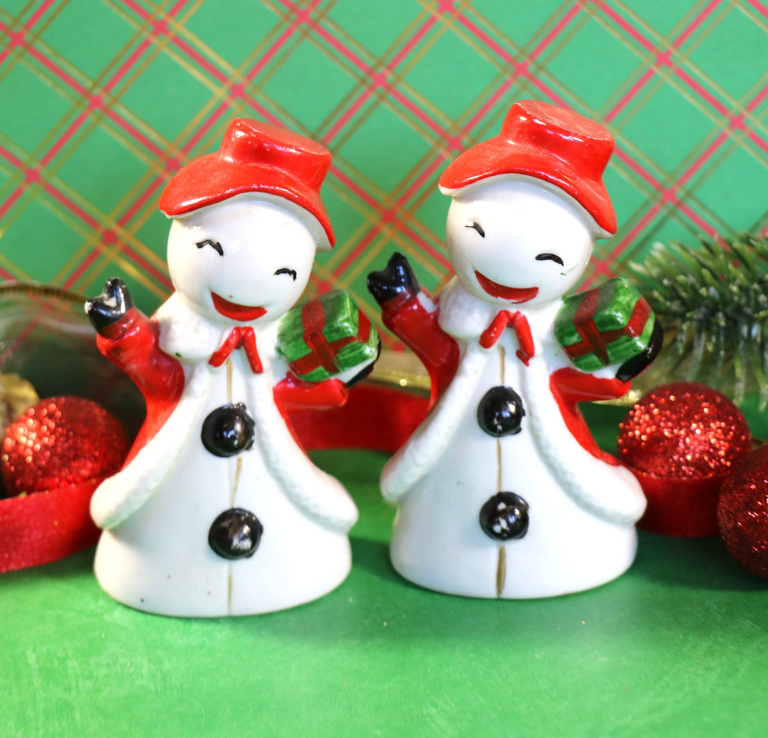 Vintage Snowman Made in Japan - Etsy