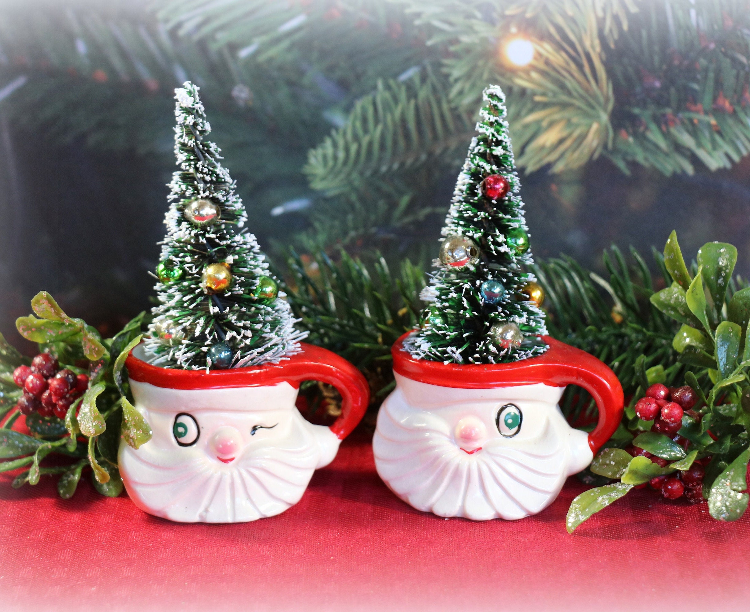 Huge XL Santa Claus Winking Christmas Tree Ball Ornament Holiday Xmas Home Decor Huge XL Santa Claus Winking Christmas Tree Ball Ornament Holiday Xmas Home Decor