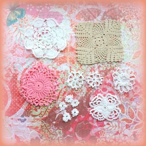 1 Vintage Lace Applique - 7 types to choose from