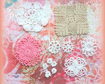 1 Vintage Lace Applique - 7 types to choose from