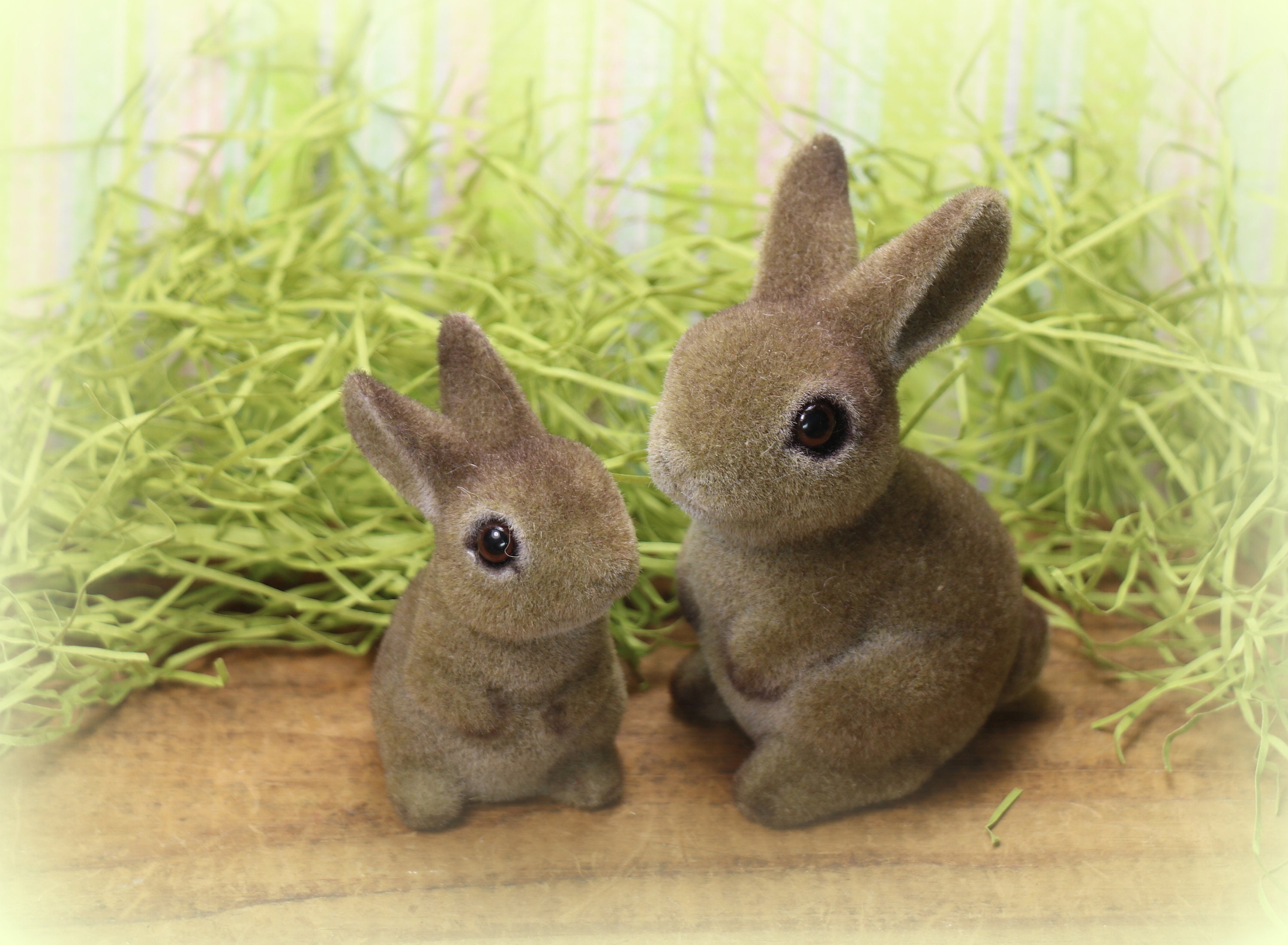 1 Vintage Bunny Rabbit Figurine | Etsy