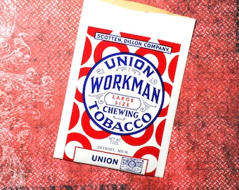 Union Workman Chewing Tobacco Pouch | Unused
