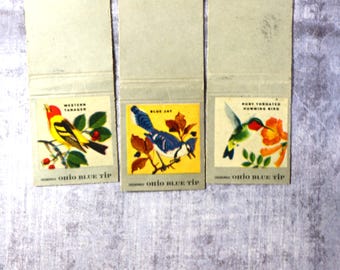 1 Vintage Bird Matchbook Cover - LAST ONE