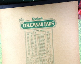 1 Large Boorum & Pease Unused Columnar Pad