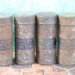 1 Antique Dr. Miles Anti-Pain Pills Tin