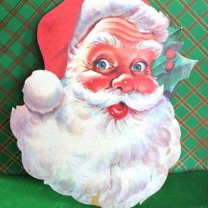 1 Vintage Eureka Santa Claus Die Cut