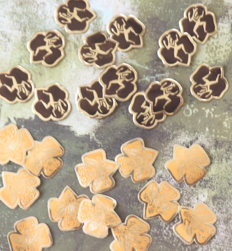 4 pegatinas vintage de Girl Scouts imagen 2
