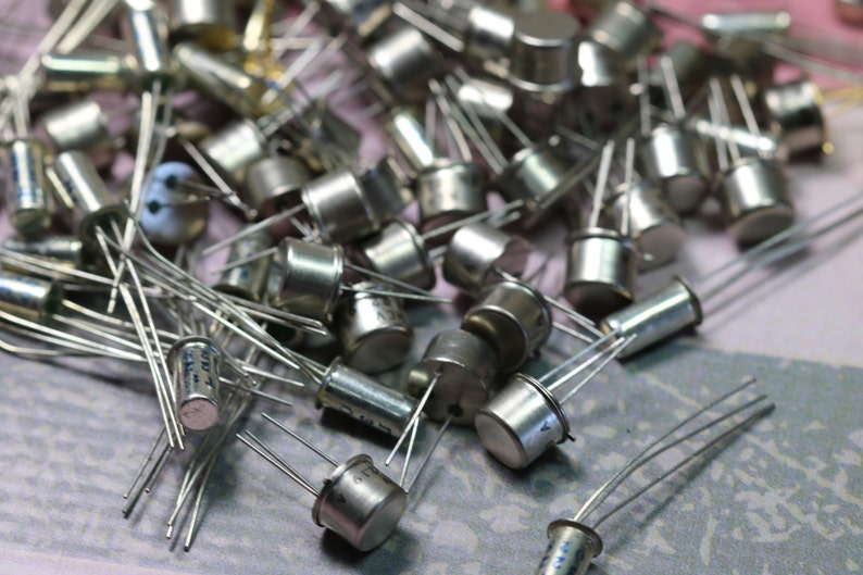 5 Vintage Transistors Etsy